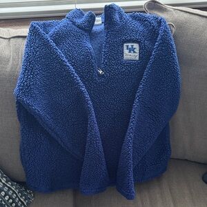 University of Kentucky Blue Sherpa Pullover